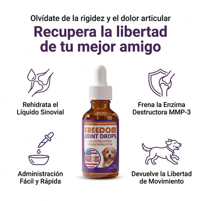 Calmify® | Gotas de Apoyo Articular para Perros