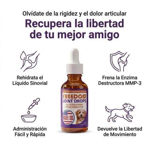 Calmify® | Gotas de Apoyo Articular para Perros