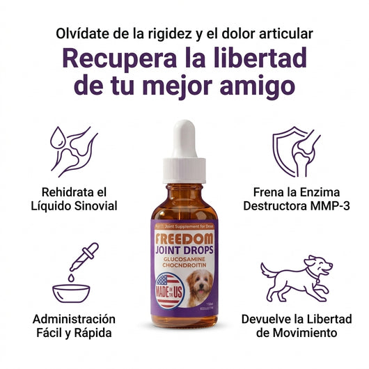 Calmify® | Gotas de Apoyo Articular para Perros