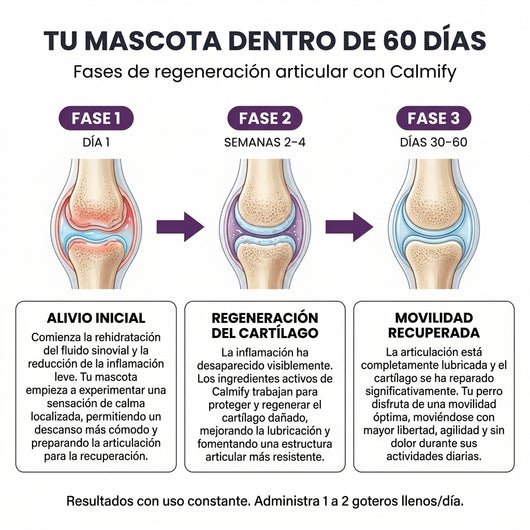 Calmify® | Gotas de Apoyo Articular para Perros